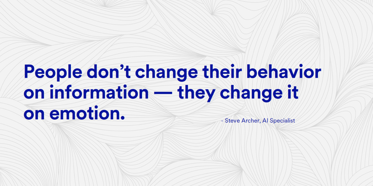 People act on Emotion